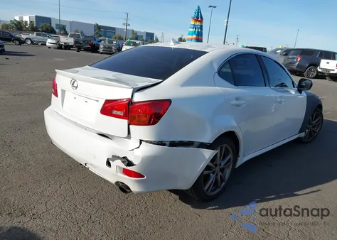 2008 Lexus Is 250 from USA, damaged, VIN JTHBK262882065538
